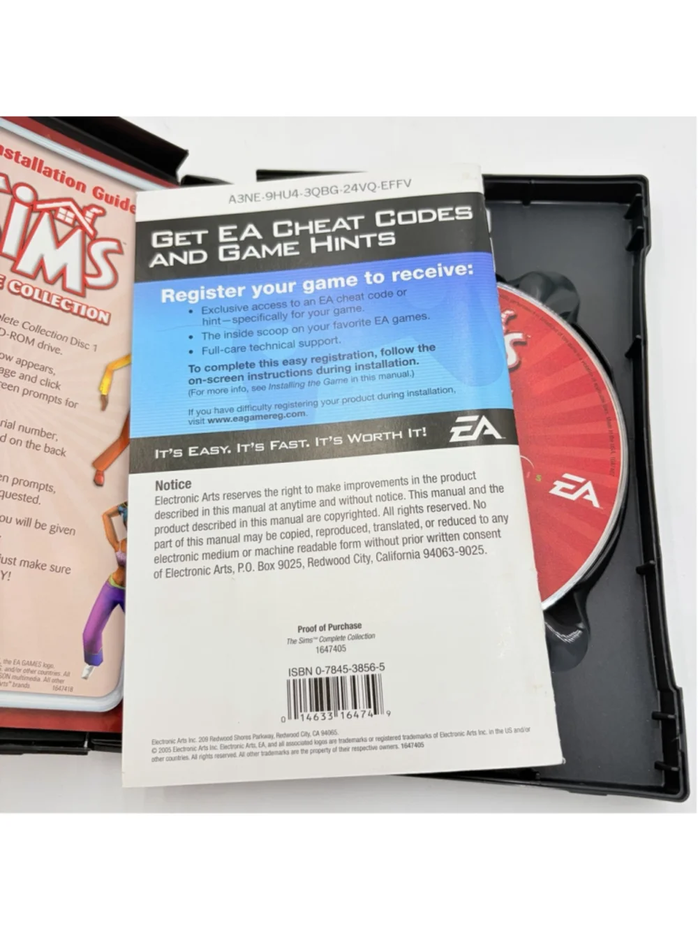 The Sims Complete Collection 2005 EA PC CD-ROM 4 Discs W Manual & Key Complete